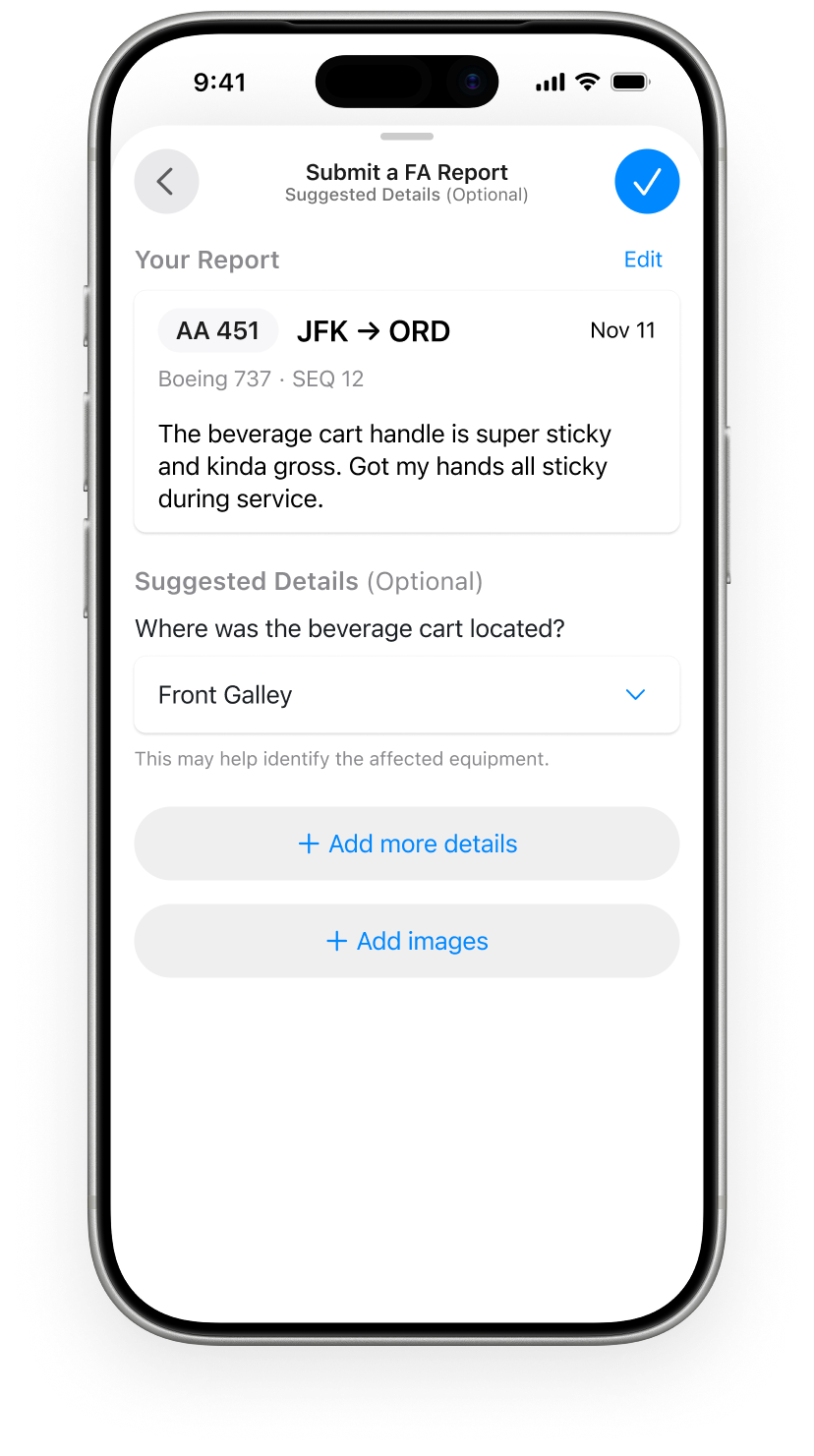 Add Optional Details